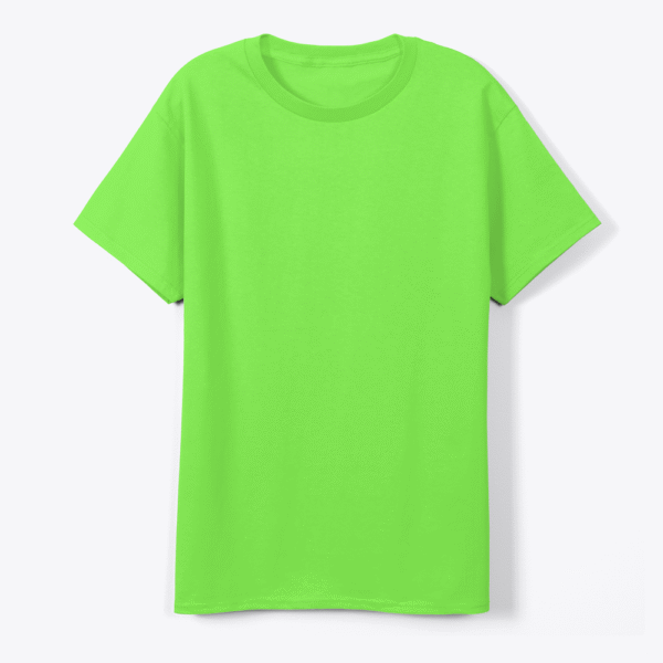 Bright Lime Premium Cotton T-Shirt