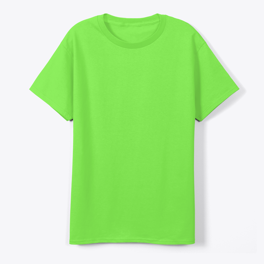 Bright Lime Premium Cotton T-Shirt