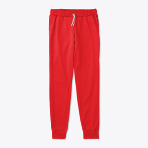 Crimson Red Everyday Streetwear Sweatpants