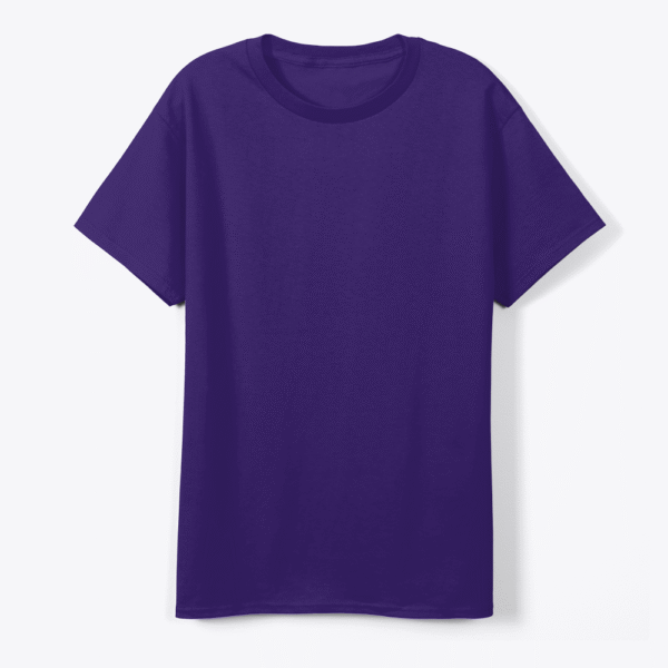 Deep Purple Premium Cotton T-Shirt