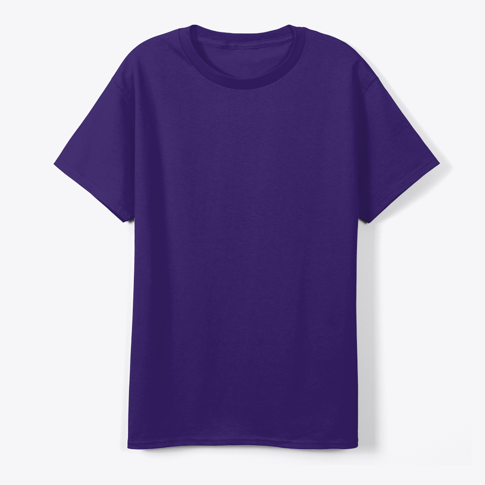 Deep Purple Premium Cotton T-Shirt