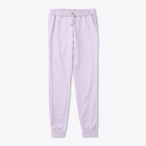 Lavender Light Purple Minimalist Urban Sweatpants