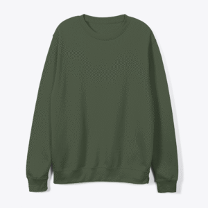 Olive Military Green Modern Street Style Long Sleeve