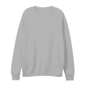 Slate Grey Minimalist Urban Style Long Sleeve