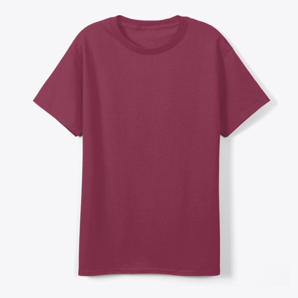 Wine Maroon Oversized Streetwear T-Shirt